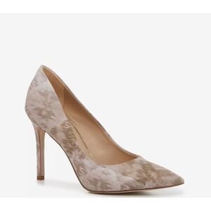 Sam Edelman Hazel Ivory Twill Pointed Toe Pumps Women's 5.5 Heels